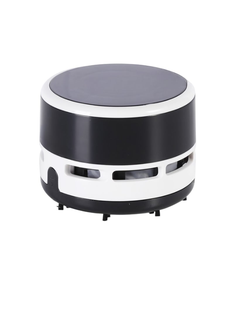 tenwin Mini Vacuum Cleaner, Portable Desktop Cordless Sweeper, Low Noise Durable Table Cleaner, Easy To Use Lightweight Dust Sweeper For Home Office, (1pc, Black) - Image 1