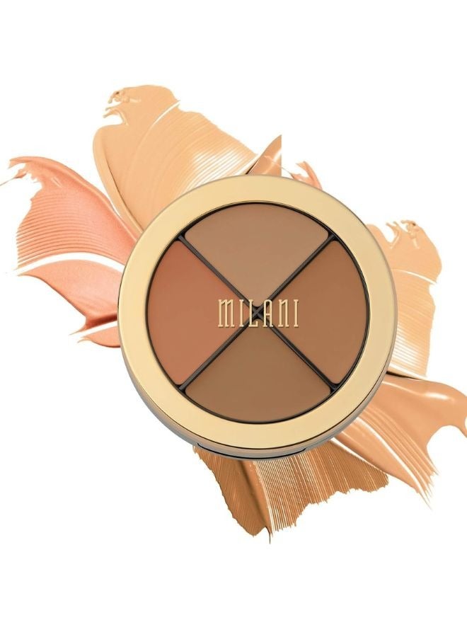 MILANI MILANI Conceal + Perfect All-In-One Concealer Kit - Shade 03 Medium to Dark | Multi-Purpose Coverage & Contouring - Image 1