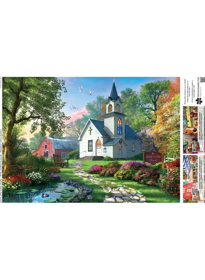Buffalo Games - Dominic Davison - Little White Chapel - 500 Piece Jigsaw Puzzle for Adults -Challenging Puzzle Perfect for Game Nights - Finished Size is 21.25 x 15.00 - Image 5