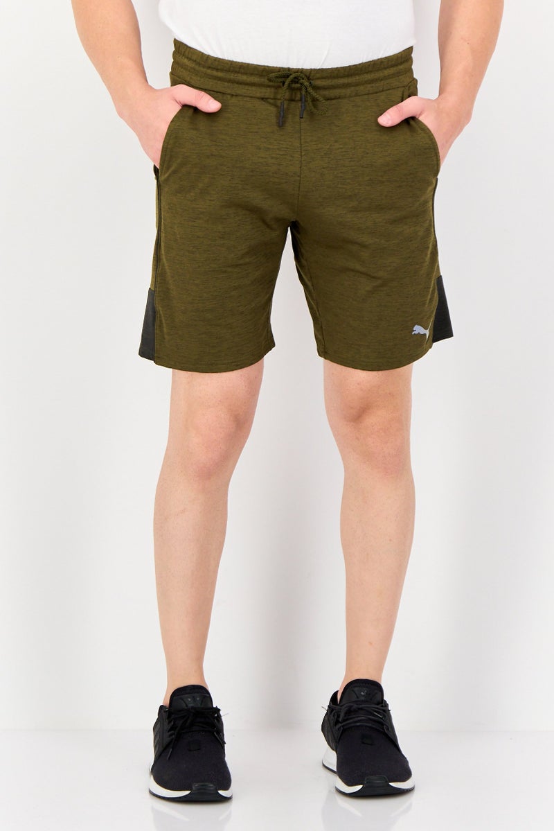 PUMA Men Sportswear Fit Walking Shorts, Deep Oliver Heather - Image 1