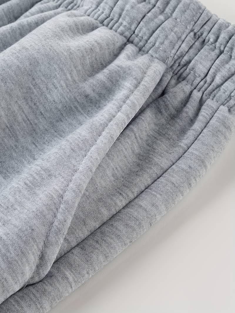 PROGENY Men High Rise Loose Open Bottom Joggers/Loose Soft Casual Lowers/Casual Extra Open Bottom Lower Cotton -21125Vg4Grey 42 - Image 3