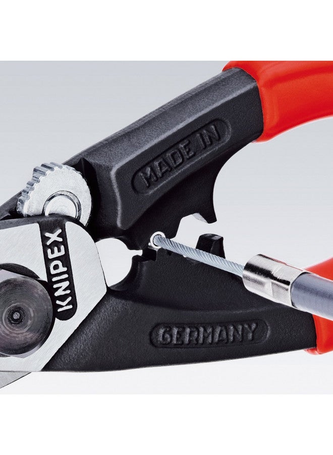 Knipex Tools 95 61 190 SBA Wire Rope Cutters, 7-1/2 inches - Image 3