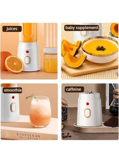 VOGMAX Portable juicer, rechargeable small food crusher, multifunctional juicer for home use  - Image 4