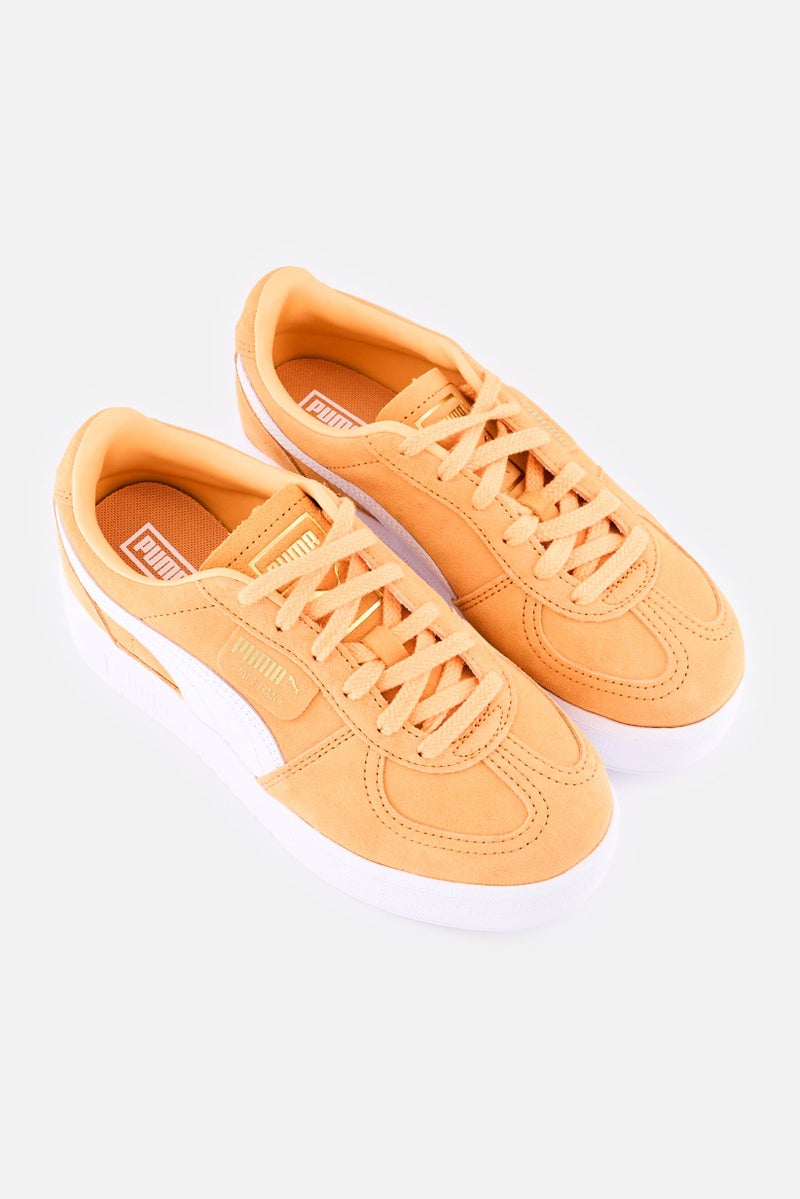 PUMA أحذية نسائية باليرمو إلفاتا مزودة بأربطة للخارج، برتقالي - Image 3