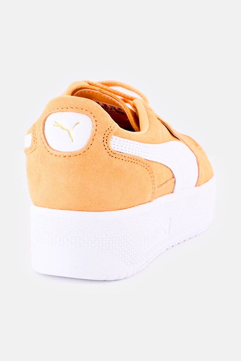 PUMA أحذية نسائية باليرمو إلفاتا مزودة بأربطة للخارج، برتقالي - Image 4