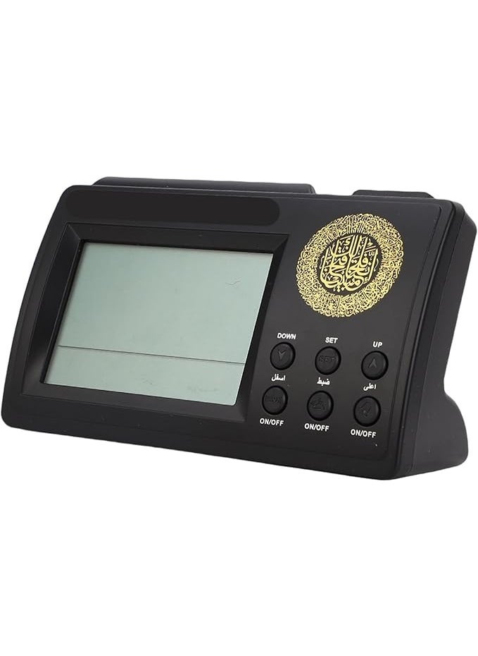 Muslim ClockPrayer Alarm Table Clock，USB Digital Islamic Azan Alarm Table Clock with Accurate Alarm, Clear Display, Muslim Prayer Table Alarm Clock for Home, Office and Daily Use, for All Prayers