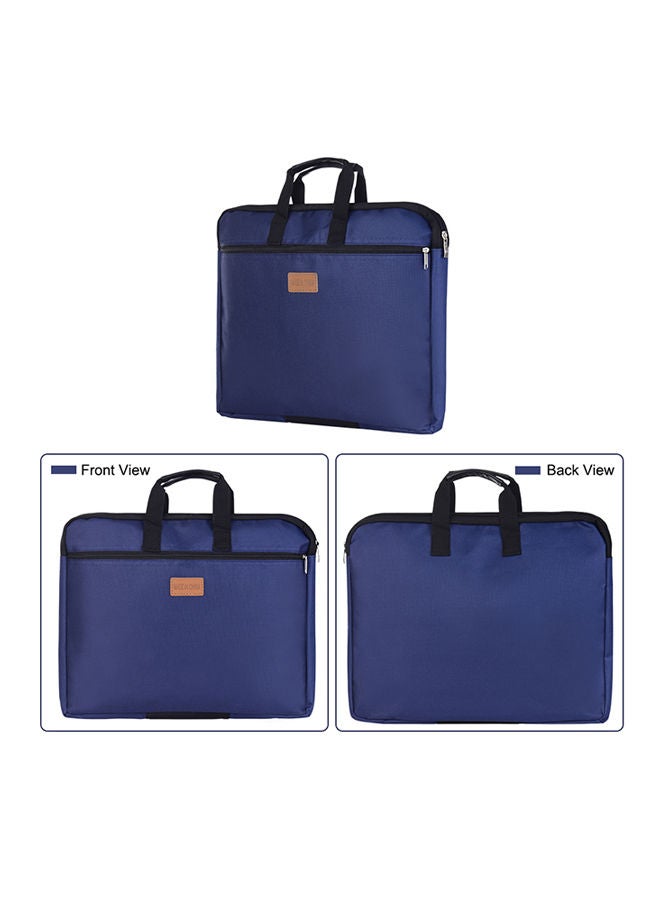 NIBEMINENT Double Layer Document Holder Zipper File Bag - Image 5