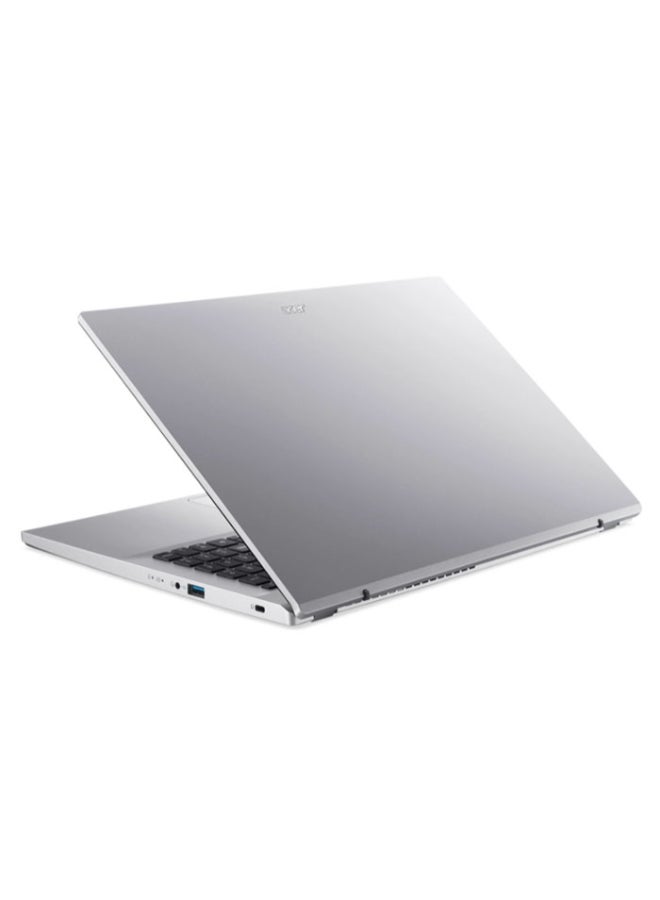 أيسر لابتوب أسباير 3 A315 بشاشة 15.6 بوصة عالية الدقة بالكامل (1920×1080)، معالج Intel Core i5-1235U، ذاكرة وصول عشوائي 8 جيجابايت DDR4، قرص صلب SSD سعة 512 جيجابايت، معالج رسومات Intel Iris Xe، نظام تشغيل DOS (بدون ويندوز)، يدعم اللغتين الإنجليزية والعربية، لون فضي نقي الإنجليزية/العربية فضي نقي - Image 5