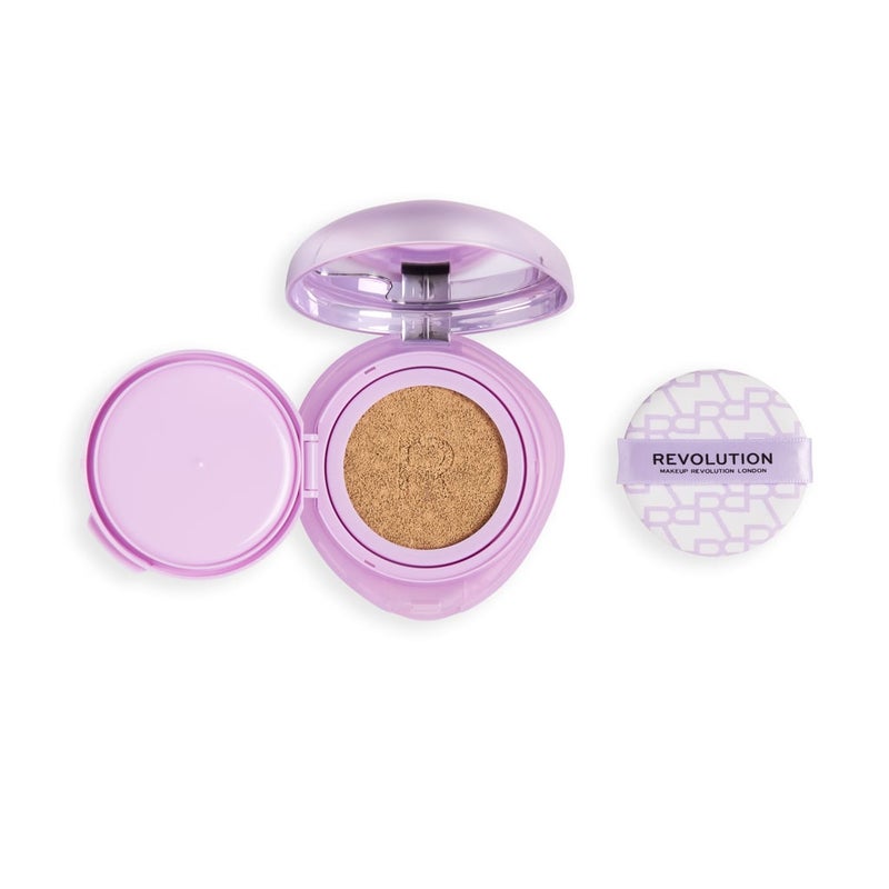 Revolution Superdewy Cushion Foundation Medium Tan Warm - Image 1