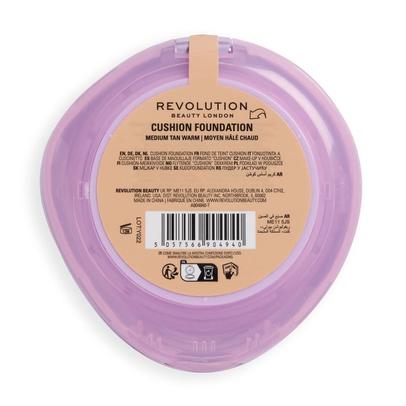 Revolution Superdewy Cushion Foundation Medium Tan Warm - Image 3