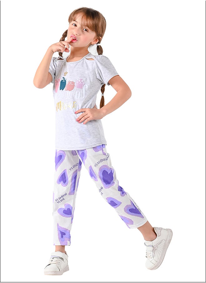 JOCKEY Kids Girls Set Two Pieces Top & leggings  - Image 3