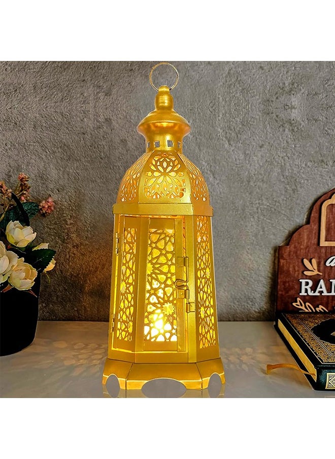Yoawllty Ramadan Candle Holder, Ramadan Lantern, Ramadan Decorations for Home Table Centerpieces Decor  - Image 1
