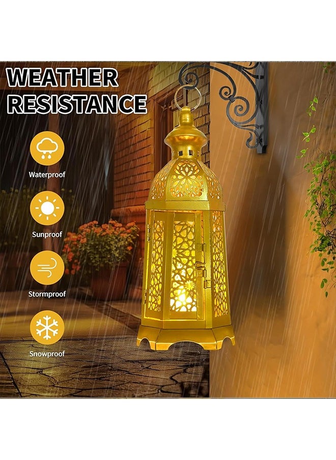 Yoawllty Ramadan Candle Holder, Ramadan Lantern, Ramadan Decorations for Home Table Centerpieces Decor  - Image 2