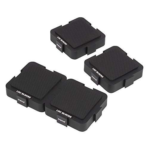 Trend Interlocking Gripping Blocks for Securing Work Pieces, Pack of 4, Loc Blocks, LOC/BLK/PK1 - Image 1
