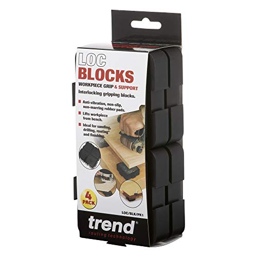 Trend Interlocking Gripping Blocks for Securing Work Pieces, Pack of 4, Loc Blocks, LOC/BLK/PK1 - Image 3