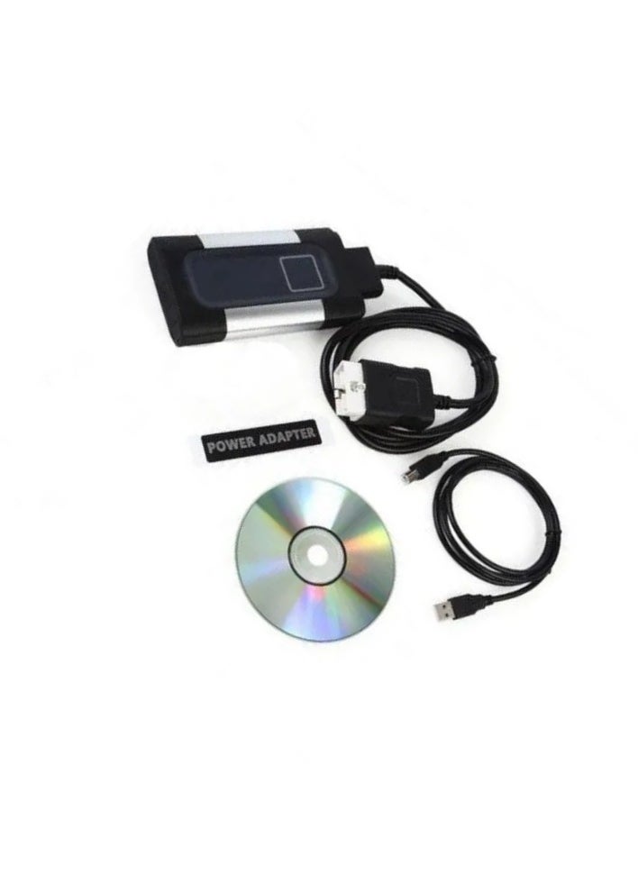 Generic - OBDII Black For Interface Tools 2020.23/ 2021.11Keygen for Delphis Autocoms pro Vd Ds150e cdp OBD2 Scan Detector Free Installation - Image 1