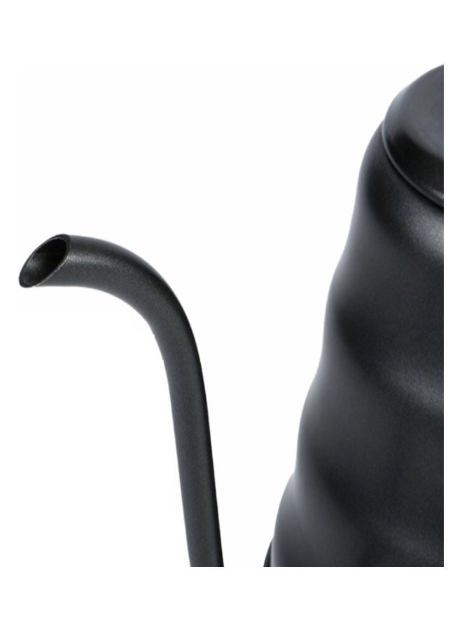 Alyashmac Hand Drip Gooseneck Tea Pot With Lid Black 10x10x30.5cm - Image 3