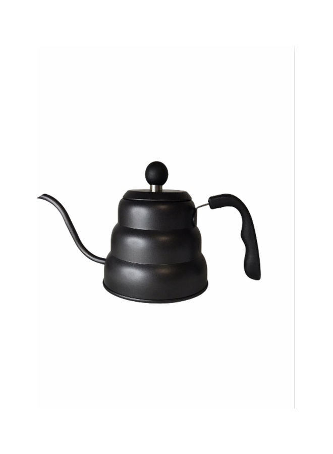 Alyashmac Hand Drip Gooseneck Tea Pot With Lid Black 10x10x30.5cm - Image 1