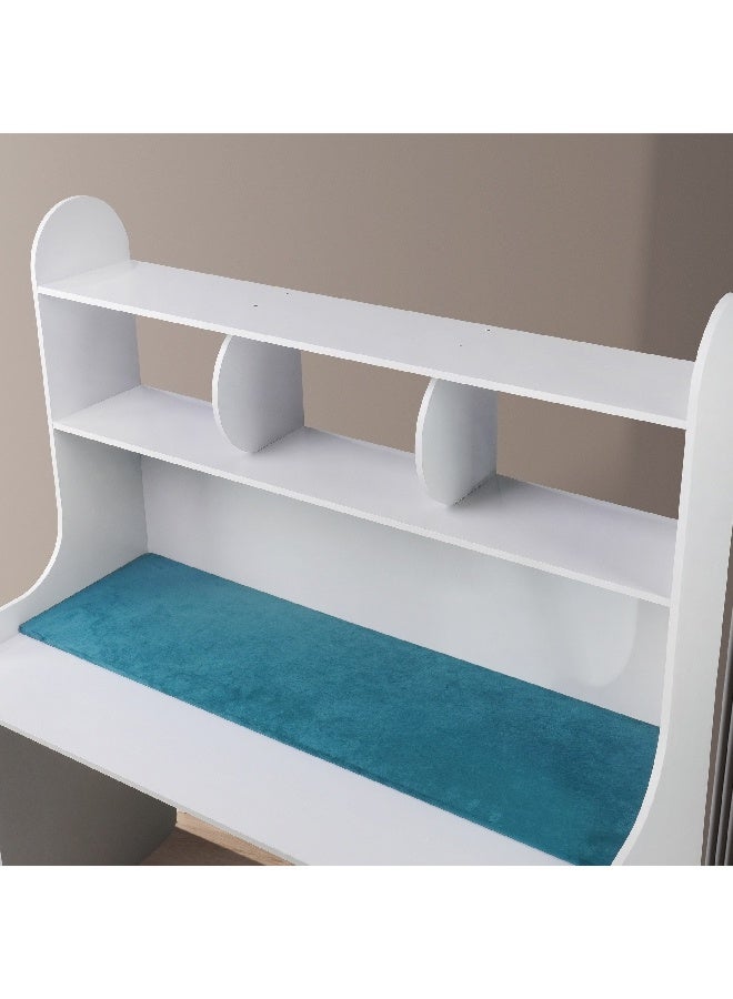 Home Box مكتب دراسة ستيلو بباب واحد ودرج واحد مع رف 60 x 150 x 123 سم - Image 1