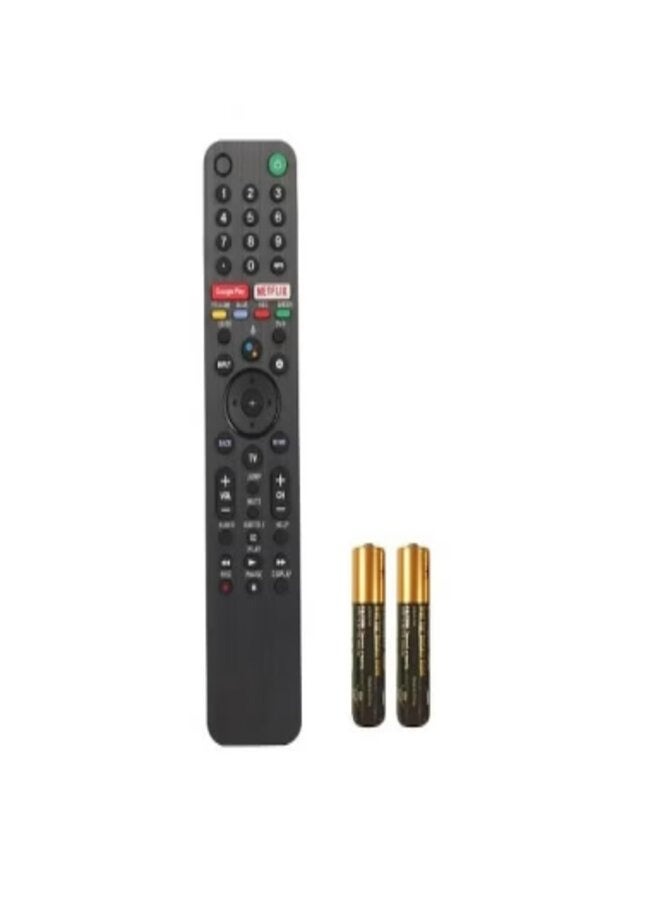 New Voice Remote Control for Sony Smart TV KD55X9500G KD55X9000H KD65X9000H KD75X9500G KD85X9500G KD55X9500H Controller with Two Batteries