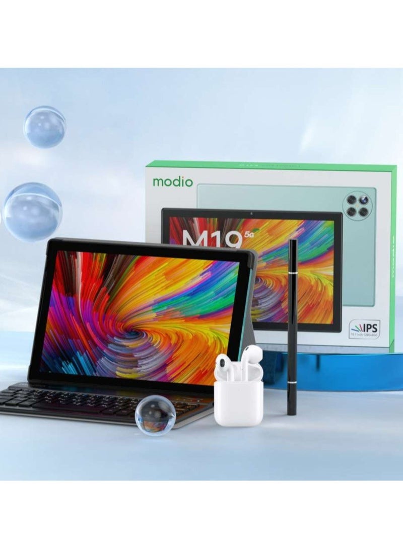 موديو كمبيوتر لوحي M19 5G مزود بتقنية Wifi وذاكرة وصول عشوائي سعتها 8 جيجابايت وذاكرة قراءة فقط 512 جيجابايت باللون الأخضر - Image 3