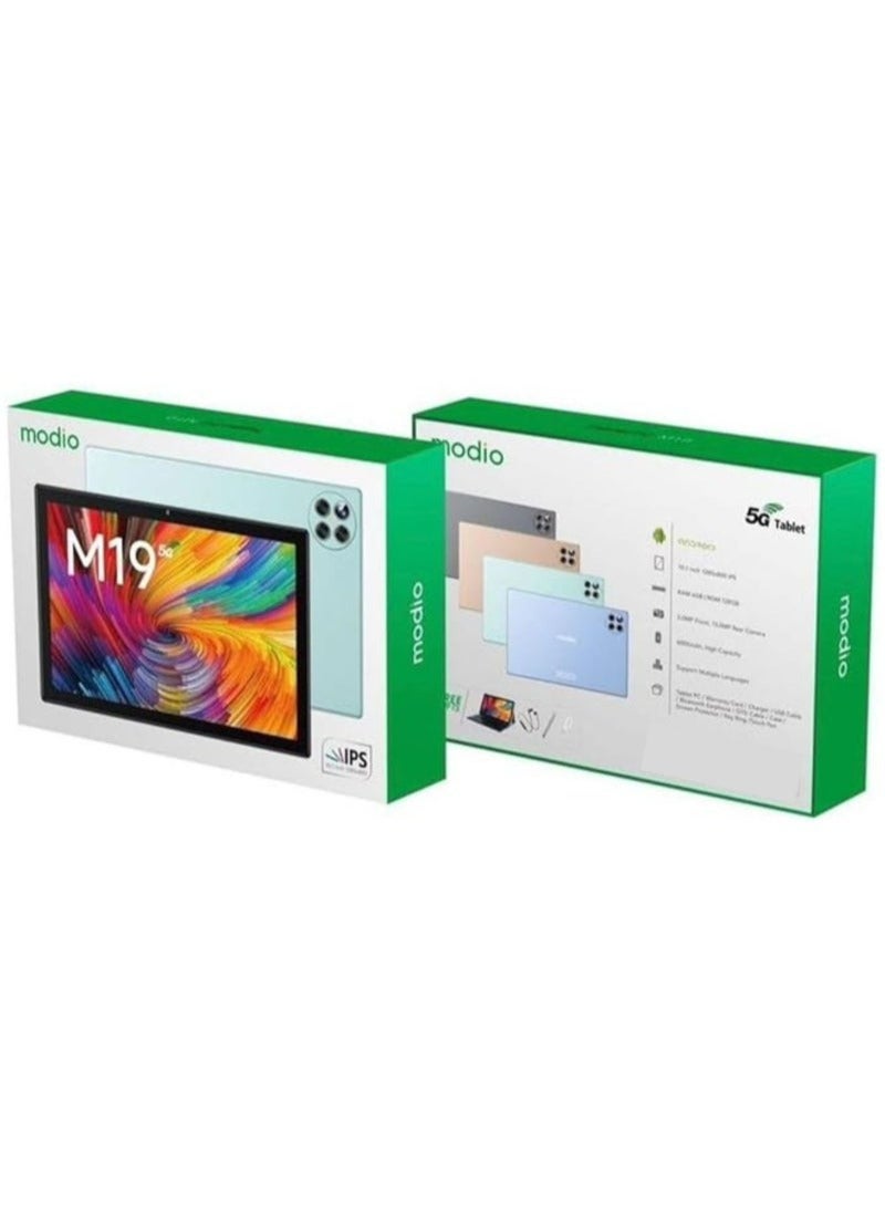 موديو كمبيوتر لوحي M19 5G مزود بتقنية Wifi وذاكرة وصول عشوائي سعتها 8 جيجابايت وذاكرة قراءة فقط 512 جيجابايت باللون الأخضر - Image 5