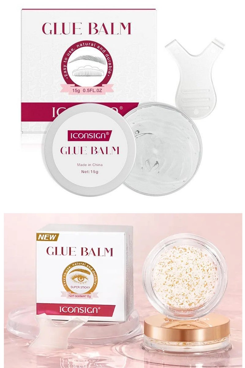 ICONSIGN Lash Lift Glue Balm Unscented Eyelash Lifting Adhesive Gel Strong Viscosity And Quick Drying Lash Lift Glue For Lash Perm And Brow Lamination - Image 1