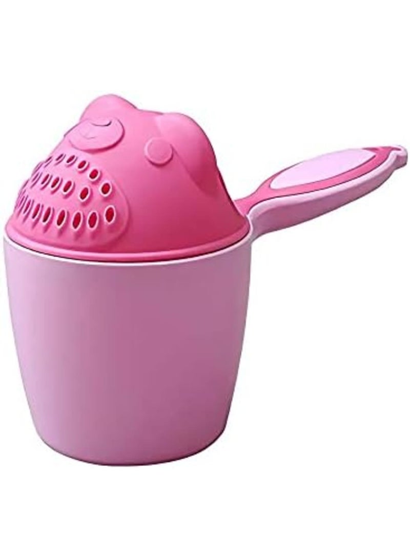 Luckam Cartoon Bear Baby Dipper Bath Rinse Cup, Shampoo Rinser, Shower Sprinkler Spoon for Baby Tub, Wash Cups with Handle - Image 1