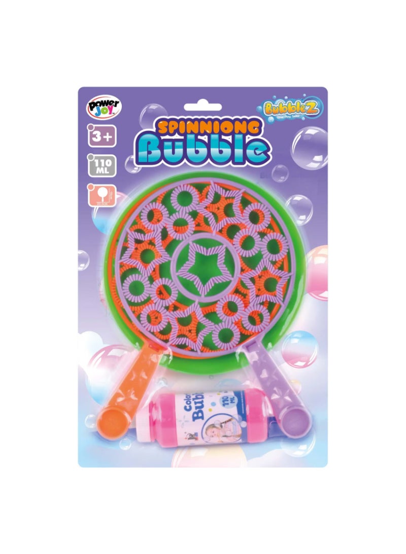 PowerJoy Bubble Bubblez, Bubble Liquid With Bubble Dipping Parts 110ml
