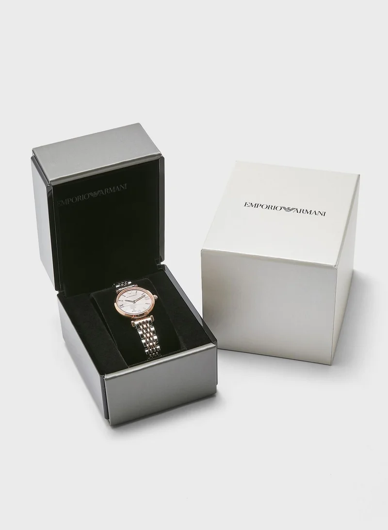 EMPORIO ARMANI Steel Strap Analog Watch