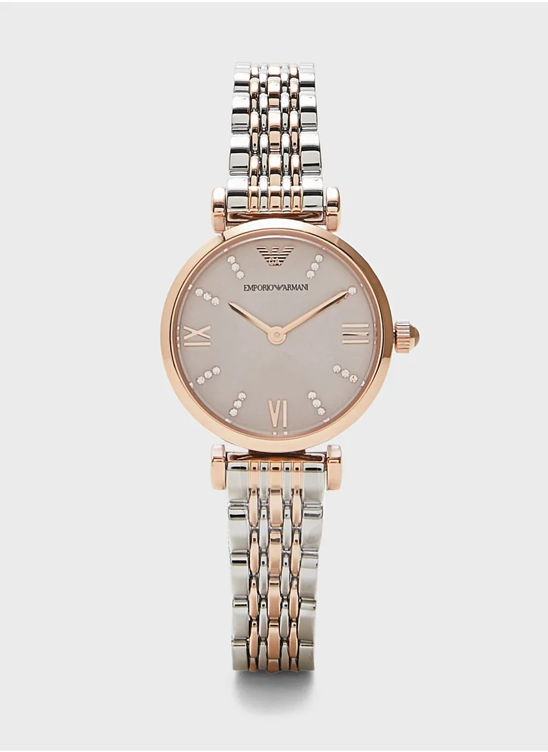 EMPORIO ARMANI Steel Strap Analog Watch