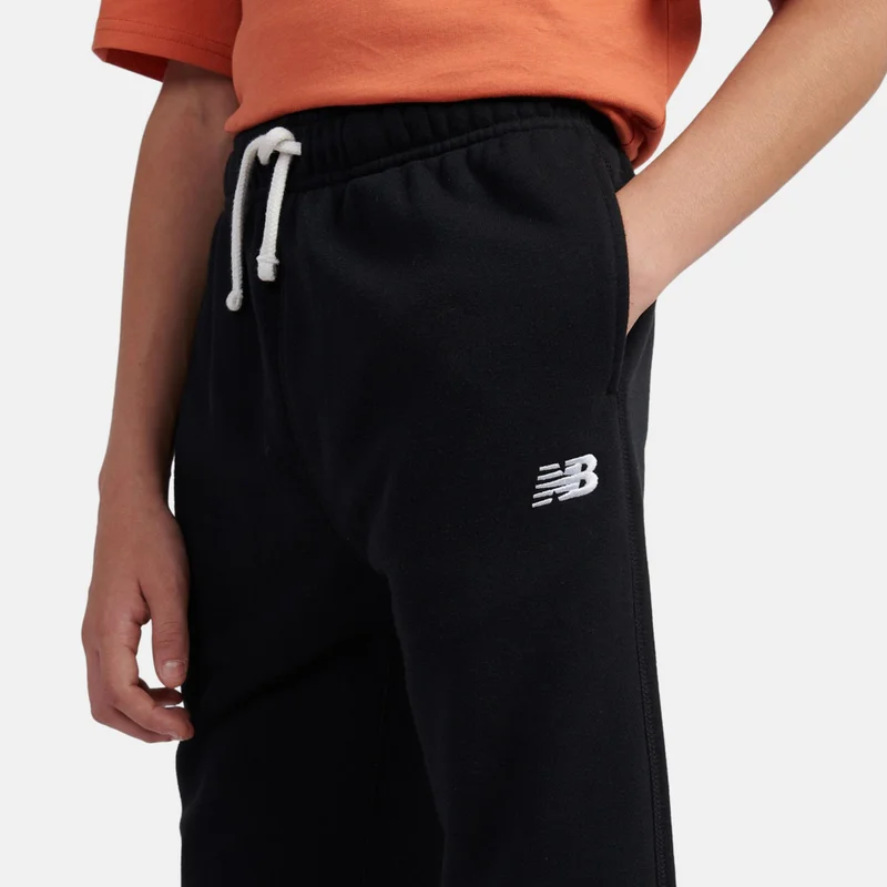 New Balance Black Kids French Terry Small Logo Jogger for Men | Best Price UAE