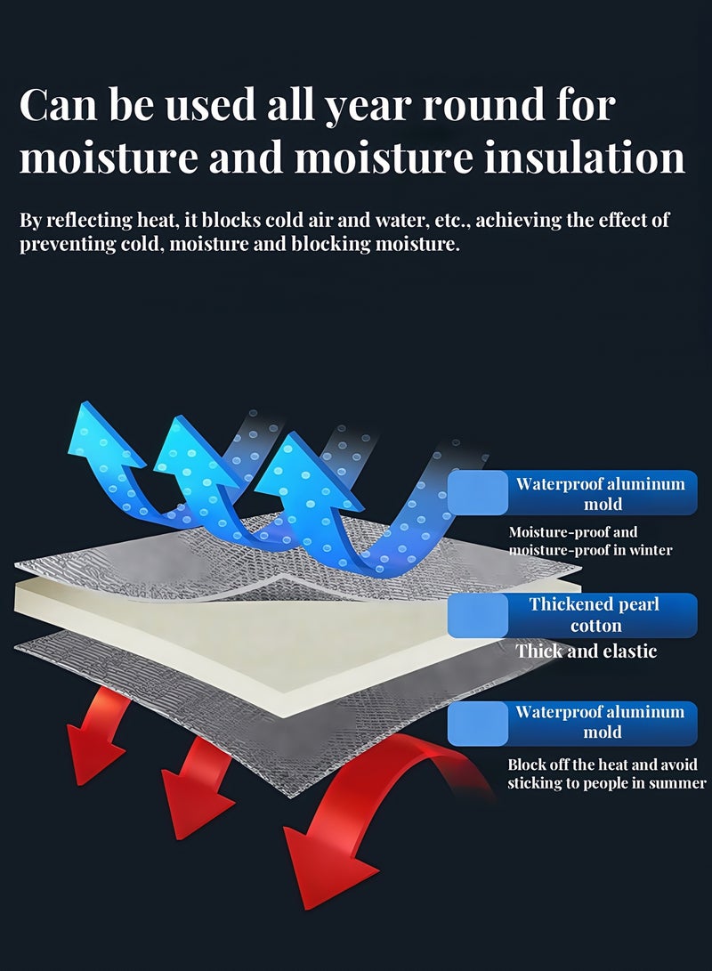 وبسط النزهة الكبير (200* 200m) مؤلف من ثلاثة طوابق رملية سميكة للتخييم في الهواء الطلق على الشواطئ وعلى الاجتماعات العائلية - Image 2
