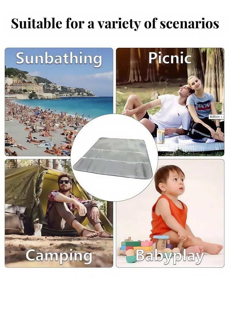 وبسط النزهة الكبير (200* 200m) مؤلف من ثلاثة طوابق رملية سميكة للتخييم في الهواء الطلق على الشواطئ وعلى الاجتماعات العائلية - Image 5