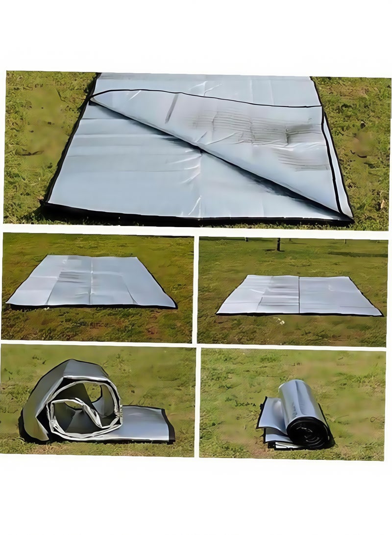 وبسط النزهة الكبير (200* 200m) مؤلف من ثلاثة طوابق رملية سميكة للتخييم في الهواء الطلق على الشواطئ وعلى الاجتماعات العائلية - Image 4