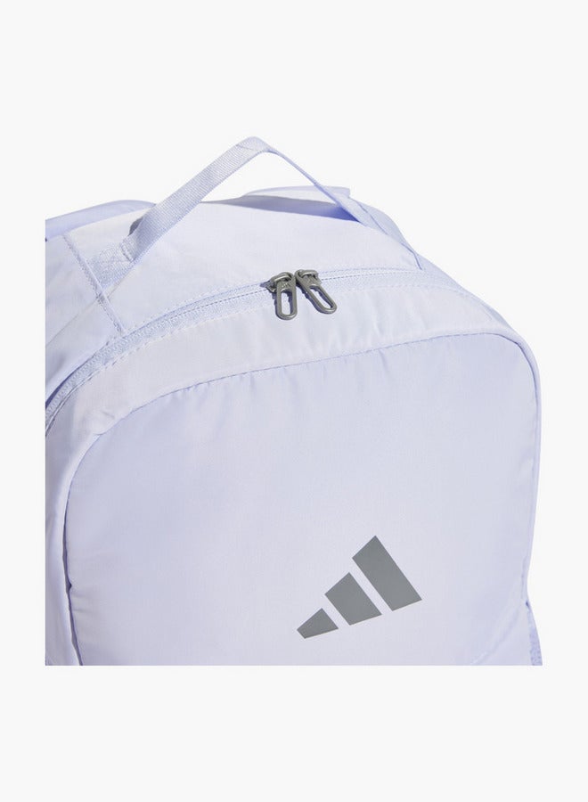 Adidas Logo Print School Backpack With Adjustable Shoulder Straps And Zip Closure - Image 4