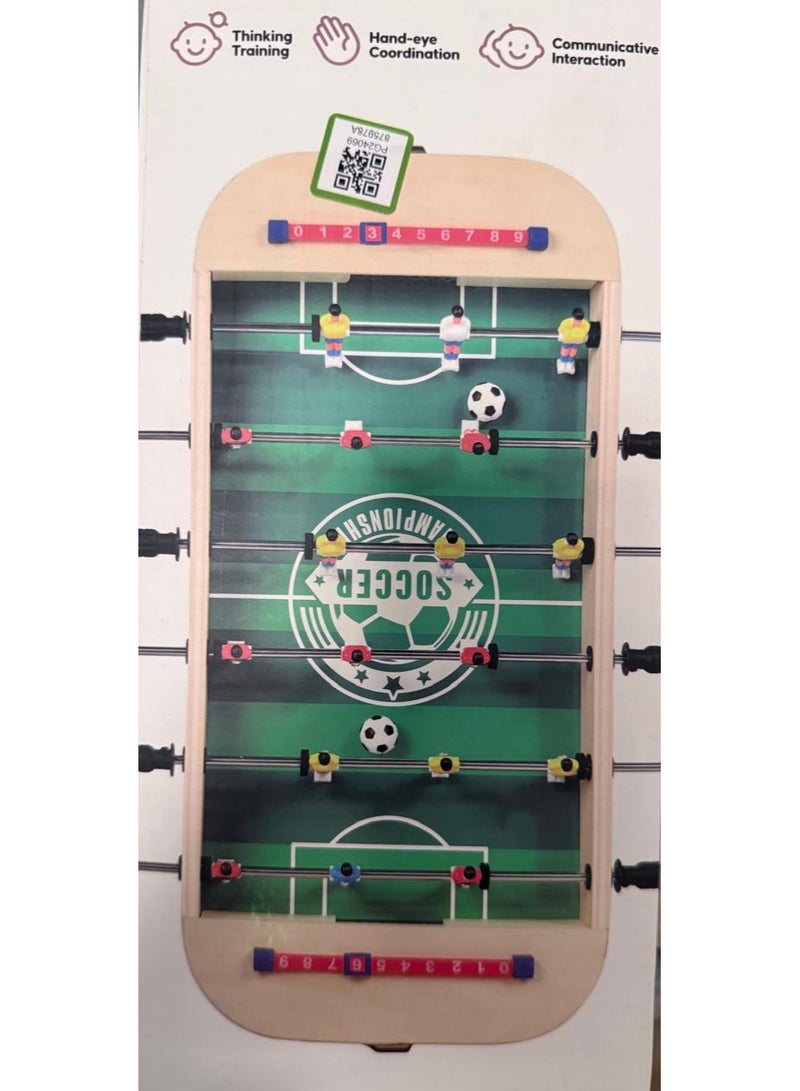 EDUTREE Table Top Wooden Football | Football + 5 Games  All Fun Game Set - Image 5