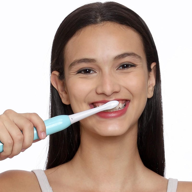 Hammer Ultra Flow Electric Toothbrush and 3 Replaceable Brush Heads for Men and Women, 6 Brushing Modes, Rechargeable Battery, Waterproof, 31000 Strokes per Minute, Super-Soft Bristles, Electric Toothbrush (Pink) - Image 5