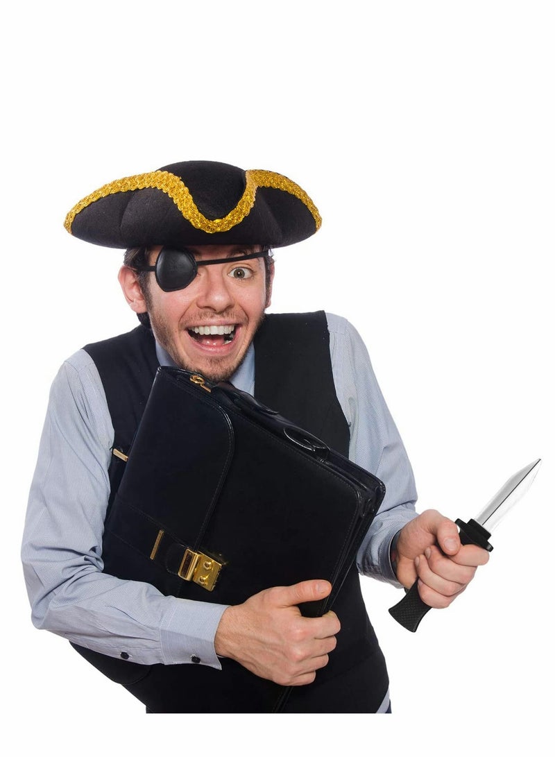 SYOSI 12 Pieces False Magic Retractable Knife Disappear Blade Trick Fake Dagger Prank Props Toy for Adults Joke Gag - Image 3