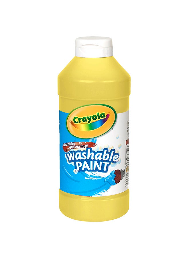 Crayola دهان أصابع قابل للغسل، أسود، زجاجة سعة 16 أونصة - Image 2