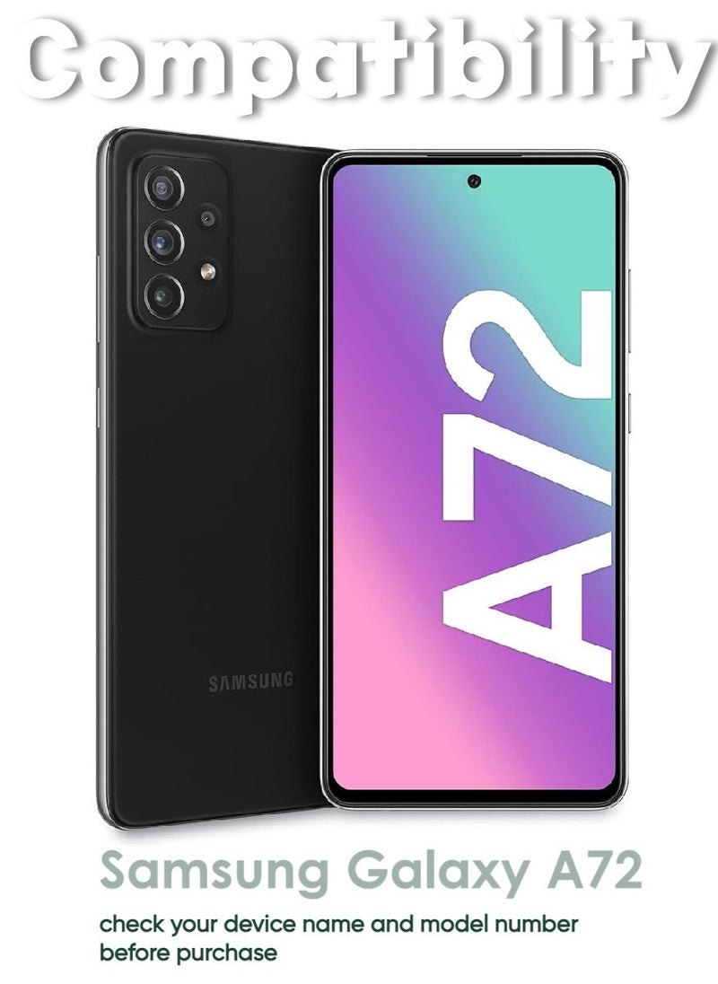 ACLIX 4 Pieces Antistatic ESD Dustproof Premium Quality High Definition Tempered Glass Screen Protector Designed For Samsung Galaxy A72 - Image 3