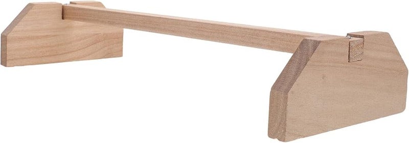 Wooden Chicken Perch Bird Cage Toy Stand Roost Entertainment Hen Support Frame - Image 1