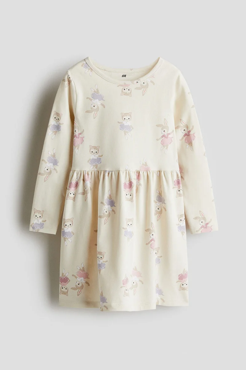 H&M Printed cotton dress
