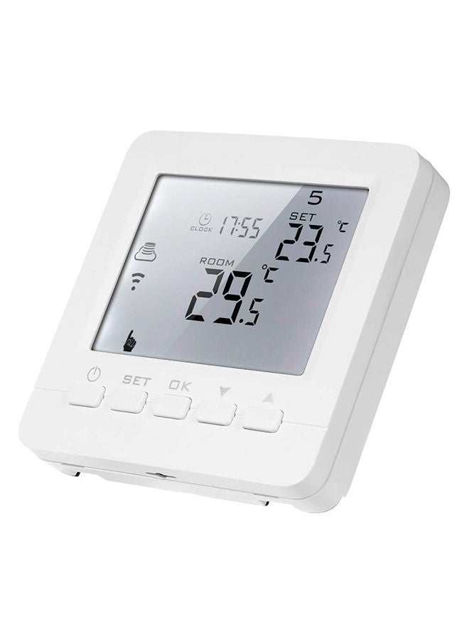 NIBEMINENT Electric Heating Temperature Controller Thermostat White - Image 2