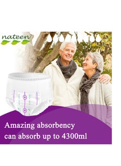 nateen Nateen Flexi Ultra Adult Diapers Pants, ultima absorbency Incontinence Pull Ups,Extra Large,Waist Size 130-170cm,10 Count Adult Pants diaper ,Superior Comfort,Excellent Combination of Protection. (10 Count)  - Image 3
