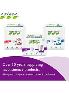 nateen Nateen Flexi Ultra Adult Diapers Pants, ultima absorbency Incontinence Pull Ups,Extra Large,Waist Size 130-170cm,10 Count Adult Pants diaper ,Superior Comfort,Excellent Combination of Protection. (10 Count)  - Image 5