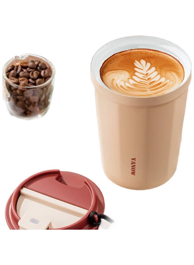 Vanow Coffee Mug Insulated Cup With Ceramic Inner For Men And Women, Stylish Portable Water Cup For Students - Image 1