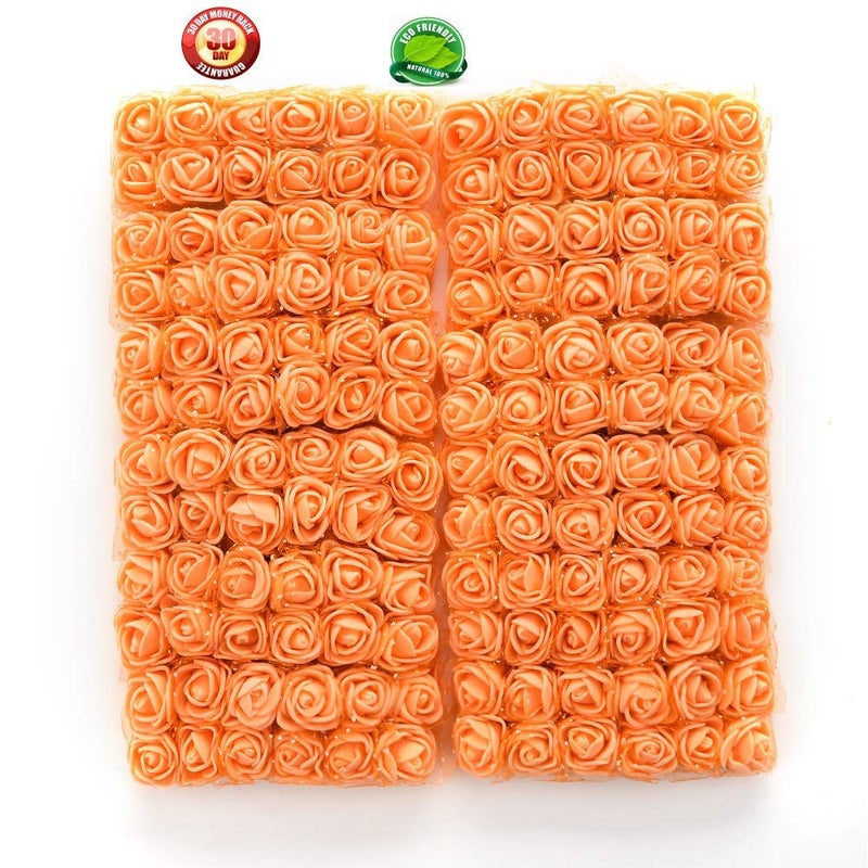 D'Lush Designs DLush designs Artificial Flower Foam Pink 144 Piece - Image 5