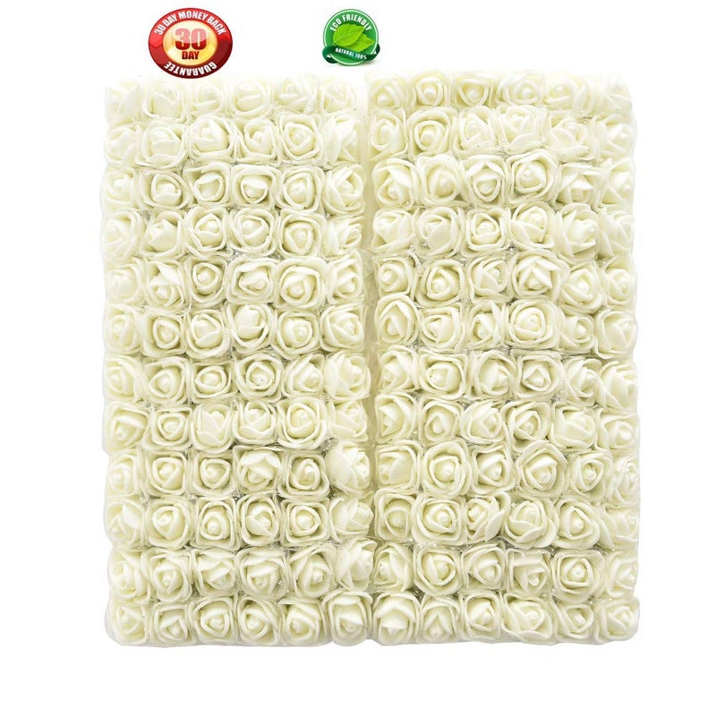 D'Lush Designs DLush designs Artificial Flower Foam Pink 144 Piece - Image 4
