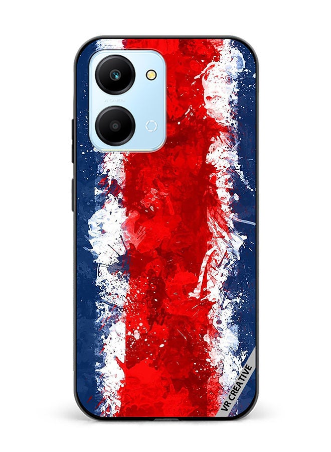 VR CREATIVE Protective Case Cover For Honor Play7T Abstract Design Multicolour - Image 1
